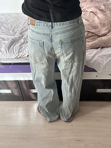 бэгги: Джинсы, Бэгги, Турция, Средняя талия, M — 5
