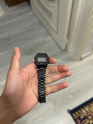 Qol saatları və aksesuarlar: CASIO digital qol saatı – klassik “square” dizayn - Korpus: qara — 2