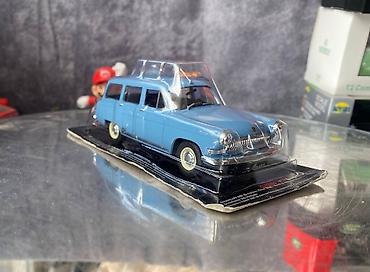 Avtomobil modelləri: Коллекционная модель VOLGA GAZ-22 blue 1962 DeAgostini Scale 1:43 — 6
