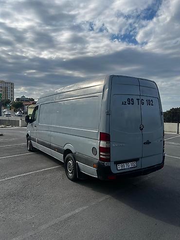avtomobil suseleri: Mercedes-Benz Sprinter uzun bazalı yük/furqon. Xüsusiyyətlər: - — 9