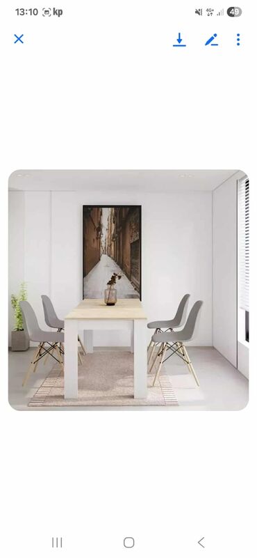 torba za bebine stvari dm: Trpezarijski set Kadiz 21500din. Dimenzije stola: 152x72x76 cm