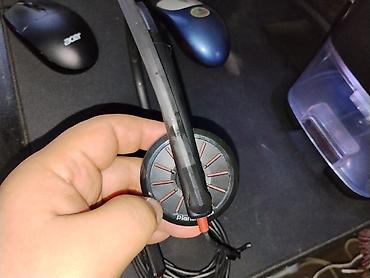 webcam patrul: Проводные гарнитуры, Plantronics, Б/у, цвет - Черный — 2