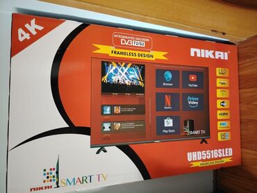 Televizor smartdir hec acilib istifade olunmayib. Hər bir funksiyasi