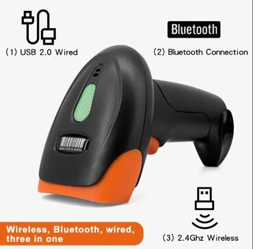 аппарат для маникюра и педикюра: 3-ü 1-də barkod skaneri Xüsusiyyətlər: - Üç bağlantı rejimi: USB 2.0