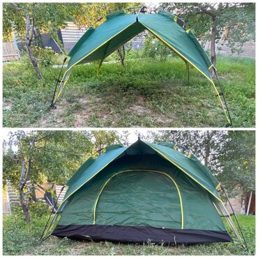Садовые зонты: Палатка двойная. Палатка 2/1. Можно использовать как пляжный.4ти