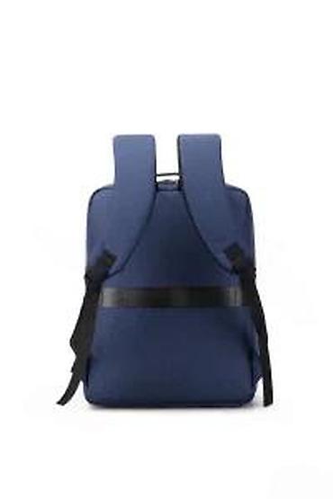 Futrole i torbe za laptopove: Ruksak za laptop – moderan, tanak dizajn - Boja: tamno plava sa — 8