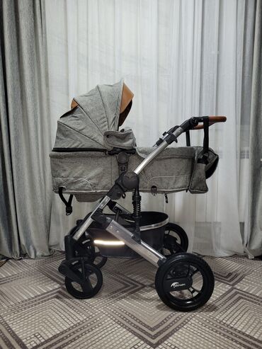 cybex автолюлька: Коляска, цвет - Серебристый, Б/у