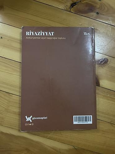 Riyaziyyat – Abituriyentlər üçün tapşırıqlar toplusu - Nəşriyyat lalafo.az -da — 2 Riyaziyyat – Abituriyentlər üçün tapşırıqlar toplusu - Nəşriyyat — 2