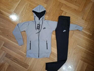 Trenerke: Komplet, Nike, bоја - Crna, Poliester — 12