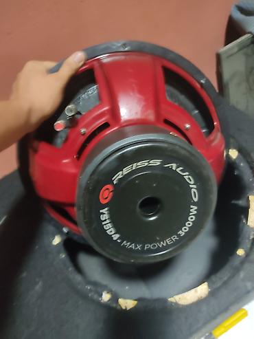 neodim maqnit: REISS Audio VS15D4 sabvufer və portlu qutu - Brend/model: REISS Audio — 2