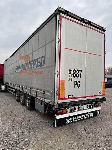 Прицепы и полуприцепы: Прицеп, Schmitz Cargobull, Шторный — 4