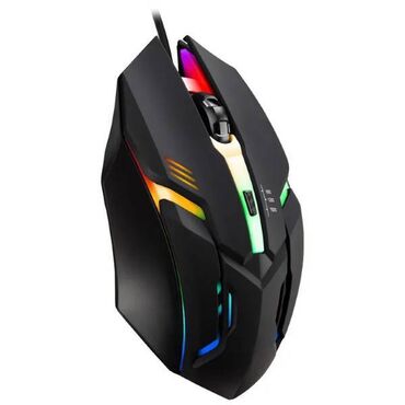 ev siçanları: Gaming mouse K2 İşıqlandırma: RGB 10 Rəng Çaları Ergonomik Dizayn