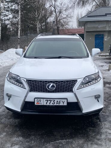 тв на авто: Lexus RX: 2011 г., 3.5 л, Автомат, Гибрид, Жол тандабас