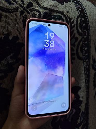 samsun a40: Samsung Galaxy A55 5G, 128 GB, rəng - Boz, İki sim kartlı — 4