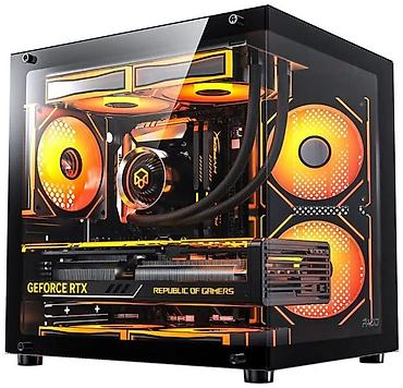 Корпус ПК, Новый, Micro-ATX, цвет - Черный
