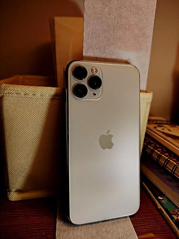 IPhone 11 Pro, 64 ГБ, цвет серебристый (Silver) дисплей родной!!!