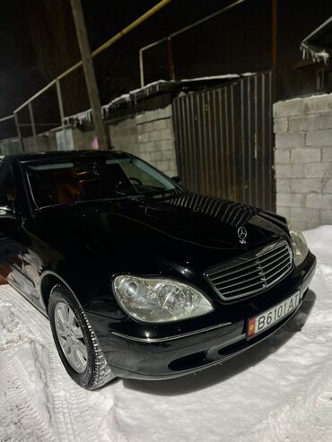 продажа мерседес: Mercedes-Benz S-Class: 2000 г., 5 л, Автомат, Бензин, Седан