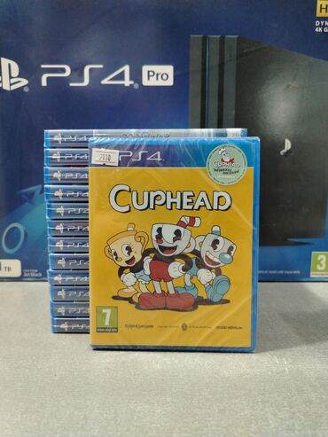 pileteler: Playstation 4 üçün cuphead oyun diski. Tam yeni, original bağlamada