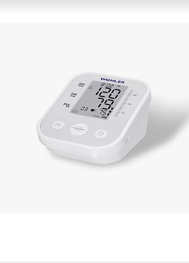 Tonometrlər: Yeni nəsil,WOHLER ARM-30E+ avtomatik qoldan təzyiq ölçən — 10