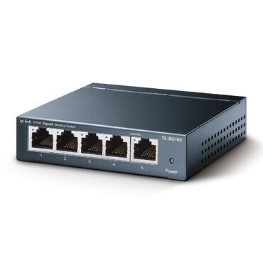 вай роутер: Гигабитный коммутатор (switch 1Gbit/s) - 5 портов RJ-45 10/100/1000