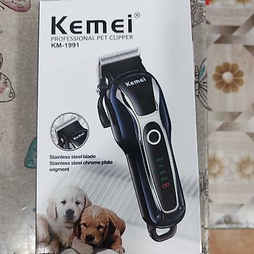 8Kemei KM-1991 professional heyvan tükü kəsən maşın - Paslanmayan