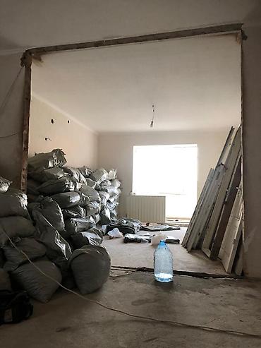долги тают на глазах: Снос стен, Разбор полов, Снятие потолков | Гипсокартонная стена, Снос перегородки, Снятие старой штукатурки | Зачистка от старых обоев, Сбивка старой штукатурки, Снятие извести | Демонтаж ламината, Демонтаж паркета, Демонтаж линолеума | Крыша из шифера, Металлочерепичная кровля, Мягкая кровля 3-5 лет опыта — 5