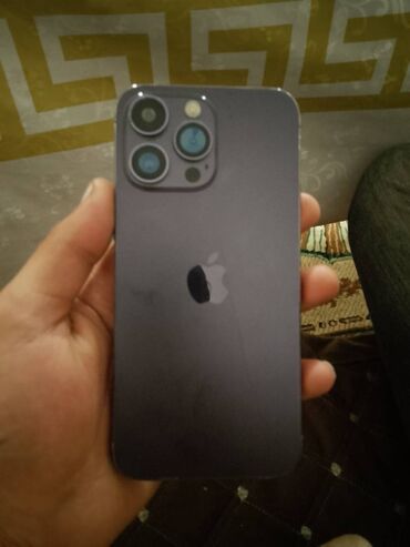 iphone 14 pro max qiymeti: IPhone 14 Pro Max, 1 ТБ, Black Titanium, Face ID