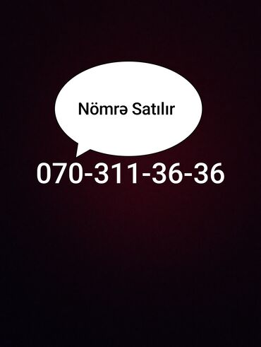 сервис по ремонту компьютеров: Xüsusi mobil nömrə satılır. whatsapda əlaqə saxlayin - Operator: 070