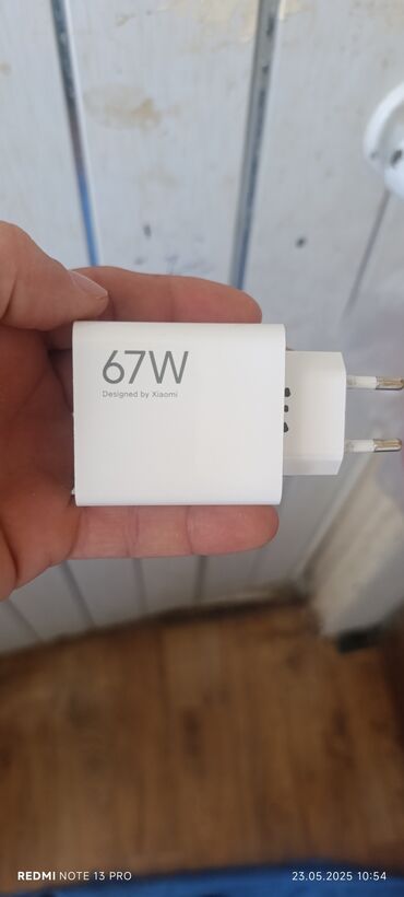 Adapterlər: Adapter Xiaomi, 67 Vt, İşlənmiş
