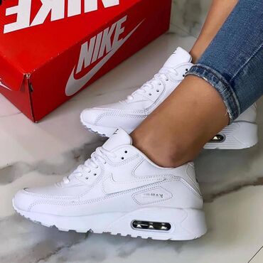 Patike: Nike air max 90 patike crne i bele ekokoža Novo Brojevi 36 do 46 fb — 5
