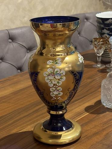 Вазы: Одна ваза, Богемское стекло — 3