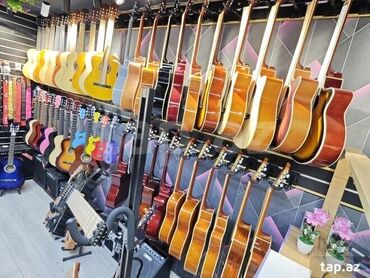 Akustik gitaralar: Akustik gitara, 6 sim, Yeni, Ünvandan götürmə — 3