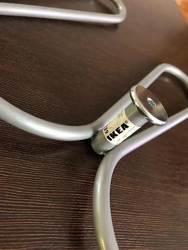 Stilski čiviluci: IKEA LOGGA zidna vešalica - Model: LOGGA - Materijal: metal — 3