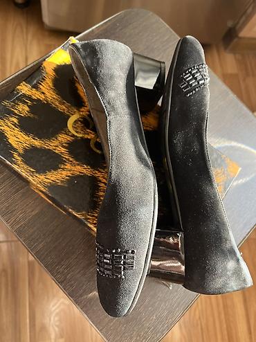 обувь гуччи: Туфли, 40, Gucci, Б/у, цвет - Черный — 4