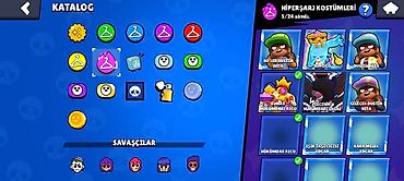 Digər oyun və konsollar: Brawl Stars hesabı – yüksək səviyyəli, geniş kolleksiya - Kupa yolu — 3