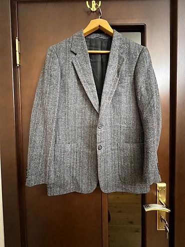 Kişi geyimləri: Kişi tweed blazer/caket - Material: qalın toxumalı tweed — 1