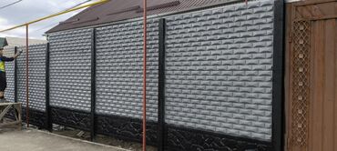 Бетонные еврозаборы: Евро забор орнотобуз. сапатына кепилдик берилет. кооз евро тосмо — 7