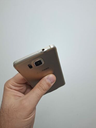 Samsung: Samsung Galaxy Alpha, 32 GB, rəng - Qızılı, Barmaq izi — 6