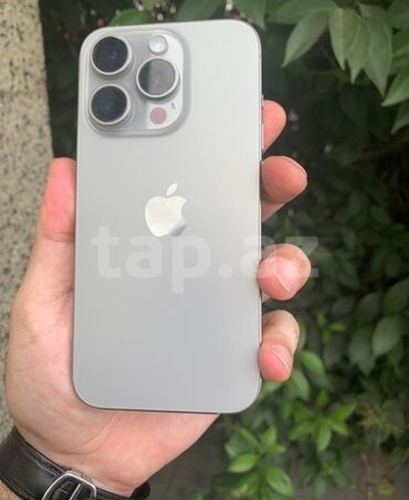 komputer islenmis: IPhone 15 Pro, 128 GB, Natural Titanium