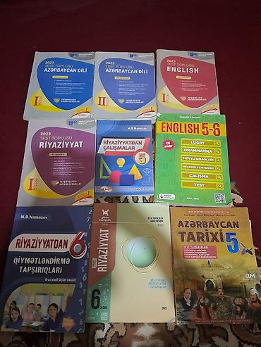 azeri bazdig: Məktəb dərslik və hazırlıq materialları dəsti Tərkib: - 2023 Test — 1