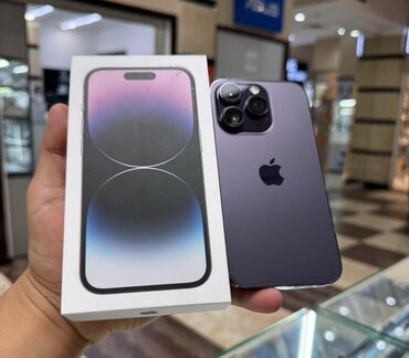 купить телефон айфон 14: IPhone 14 Pro, Deep Purple, Куту