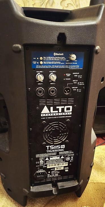 Audio: ALTO Professional TS115W Truesonic aktiv səs sistemi - Güc: 800 W — 2