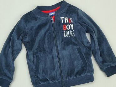 sweterek krotki rekaw: Sweatshirt, Lupilu, 1.5-2 years, 86-92 cm, condition - Very good