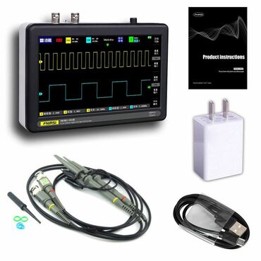 весы авто: Двухканальный Осциллограф Бренд: FNIRSI Модель: 1013D Ширина полосы