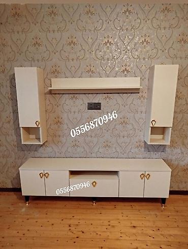 TV altlığı: Yeni, Düz TV altlığı, Polkalı, Laminat, Rusiya — 1