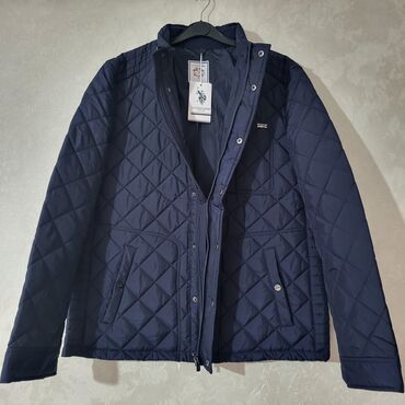 бишкек платья больших размеров: Эркектердин курткасы, XL, Us Polo Assn, Жаңы, түсү - Көк, Өзү алып кетүү, Акылуу жеткирүү