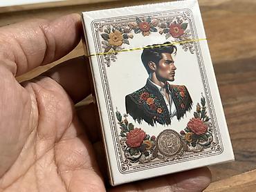 İncəsənət və kolleksiyalar: Meksika temalı təsvirlərlə bəzədilmiş oyun kartları dəsti - Tam — 9