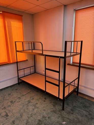 Двухъярусные кровати: Двухъярусная кровать с металлическим каркасом - Прочная стальная рама — 4