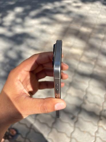 qubada ucuz telefonlar: IPhone 15 Pro, 128 GB, Natural Titanium, Simsiz şarj, Face ID, Sənədlərlə — 2