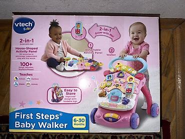 VTech Baby “First Steps Baby Walker” – 2‑də‑1 inkişaf etdirici uşaq